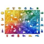 Wooden Puzzle 500 Tropical Fish 8