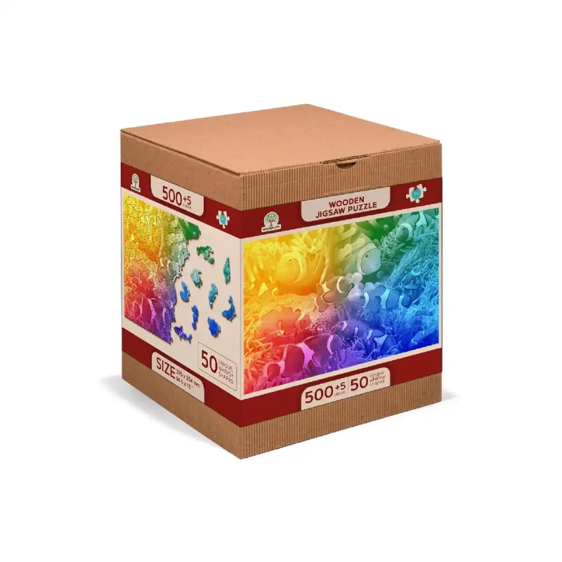 Wooden Puzzle 500 Tropical Fish 4