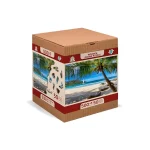 Wooden Puzzle 500 Paradise Island Beach, Caribbean Sea 3