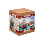 Wooden Puzzle 500 Old Ships In Harbour 1 - 6