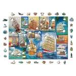 Wooden Puzzle 1000 Sailing Ships 8
