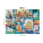 Wooden Puzzle 1000 Sailing Ships 7