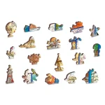 Wooden Puzzle 1000 Sailing Ships 6
