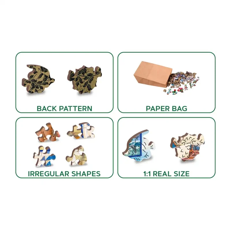 Wooden Puzzle 1000 Sailing Ships 5