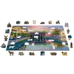 Wooden Puzzle 500 Japanese Bridge, Hoi An City, Vietnam 3