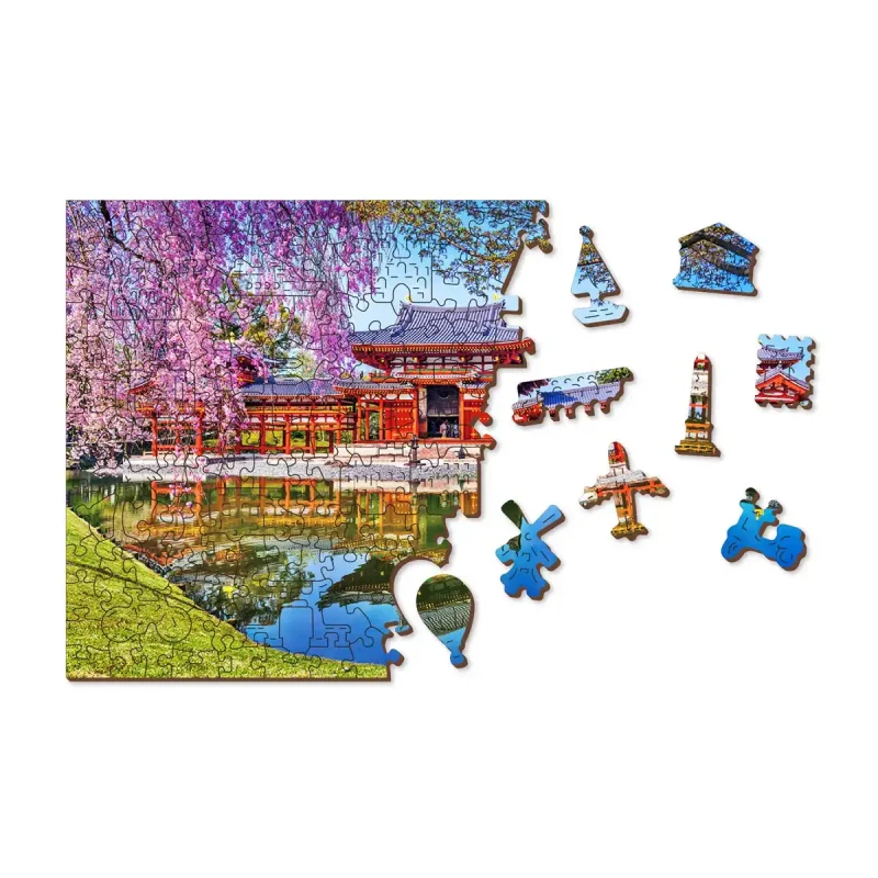 Wooden Puzzle 500 Byodo-In Temple, Kyoto, Japan 9