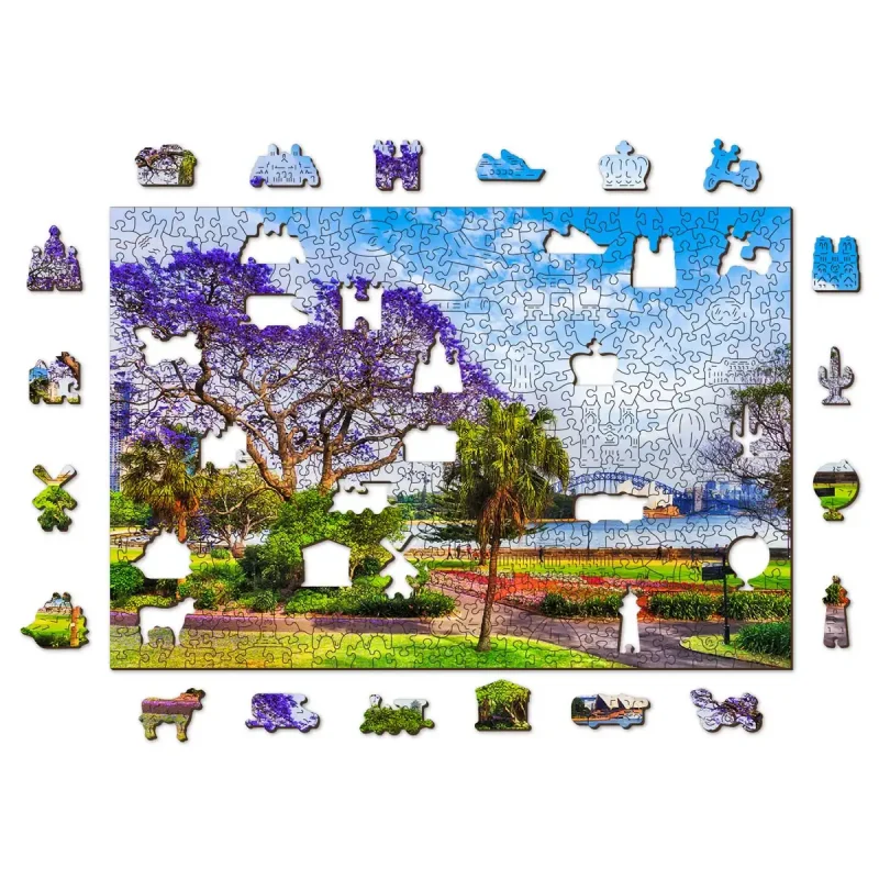 Wooden Puzzle 500 Sydney, Spring 2