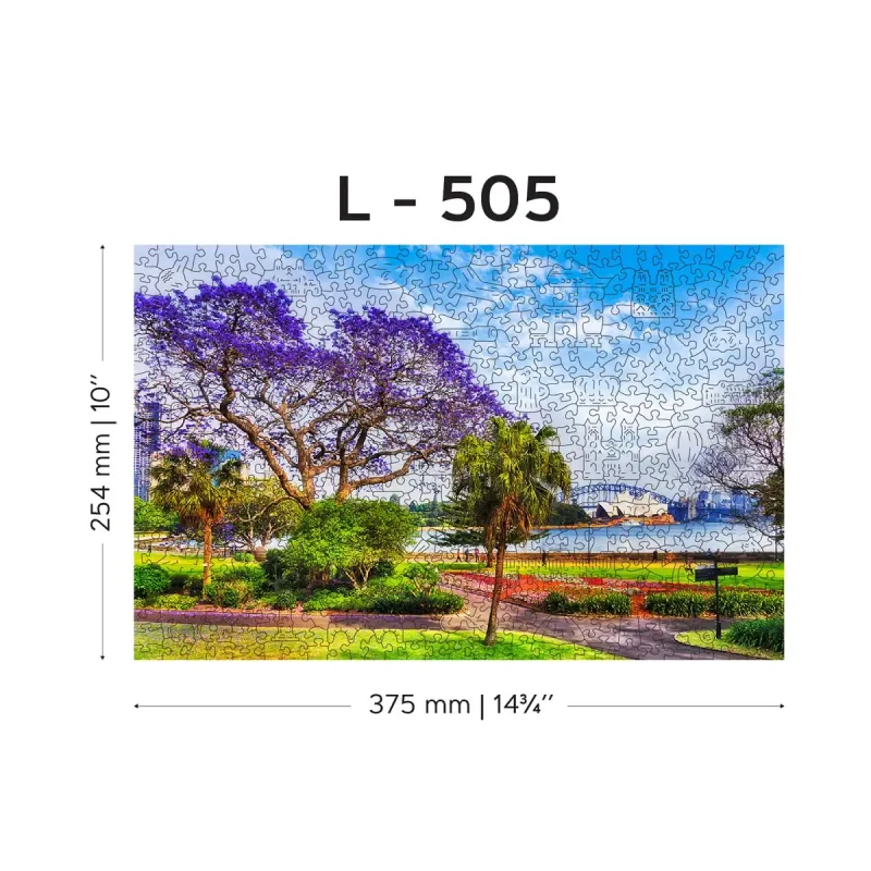 Wooden Puzzle 500 Sydney, Spring 6