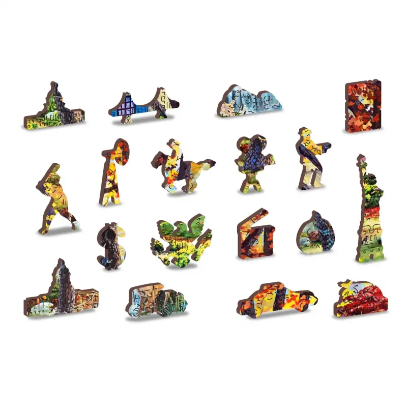 Wooden Puzzle 1000 A Cottage In The Woods 6