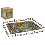 Wooden Puzzle 1000 A Cottage In The Woods 2