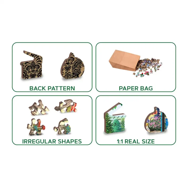 Wooden Puzzle 1000 Victorian Street 5