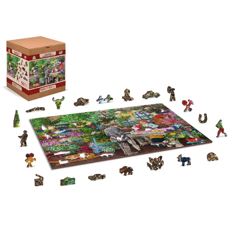 Wooden Puzzle 500 The Florist'S 2