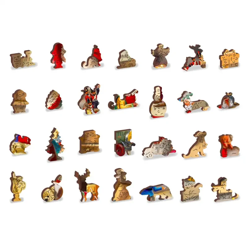 Wooden Puzzle 1000 Santa'S Workshop 6