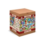 Wooden Puzzle 500 Christmas Snowballs 3