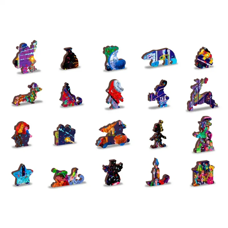 Wooden Puzzle 500 New Year'S Eve 1-4