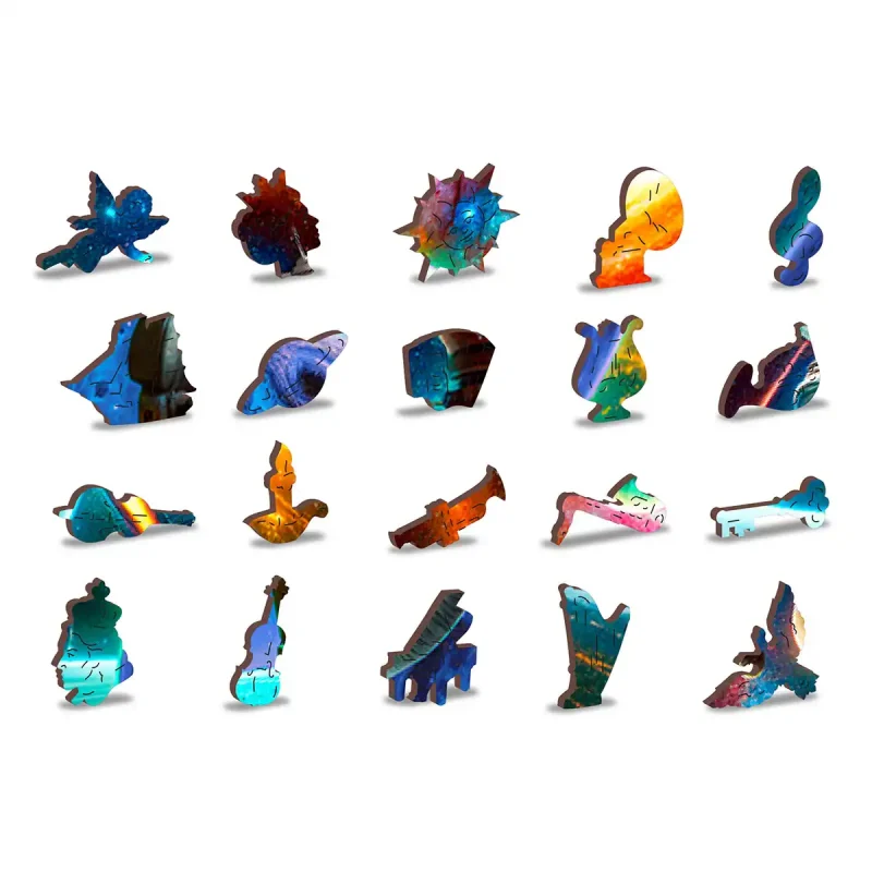 Wooden Puzzle 1000 Cosmic Exploration 7