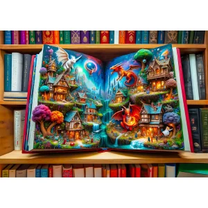 Wooden Puzzle 1000 Enchanted Tales 7