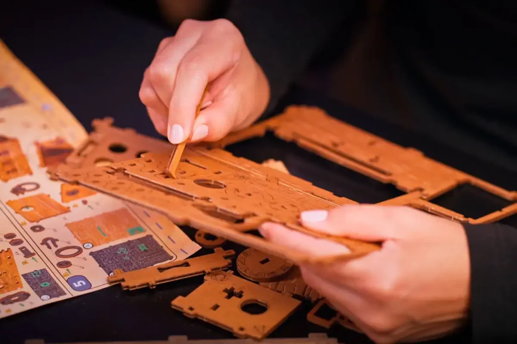 3D Wooden Box Puzzle - Escape Room Puzzle Box