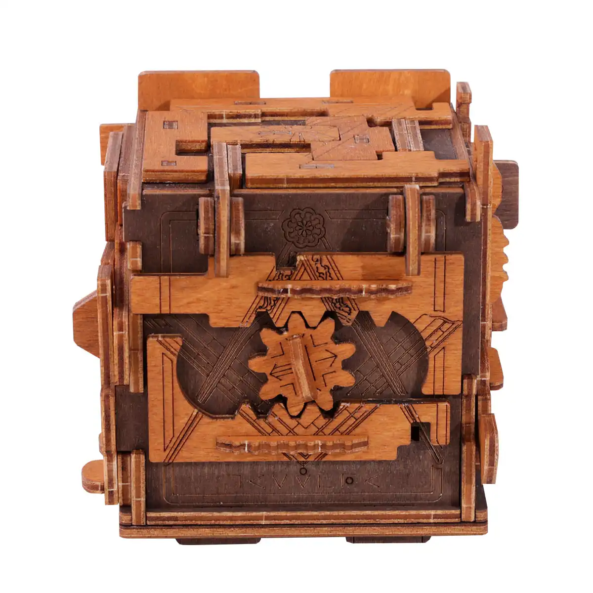  WOODEN.CITY Treasure Chest Escape Room in a Box - Hard Puzzle  Box for Adults Wooden Kit - Cluebox Escape Puzzle - 3D Escape Room Puzzles  - Wooden Mechanical Puzzles for Adults - Pirates Puzzle Box : Toys & Games