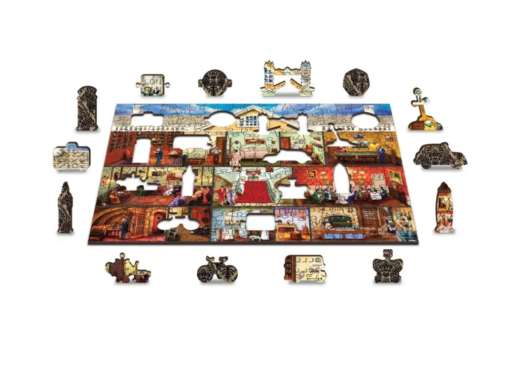 Victorian Mansion 200 Wooden Puzzle 2