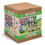 Wooden Puzzle 1000 Countryside Garden 3