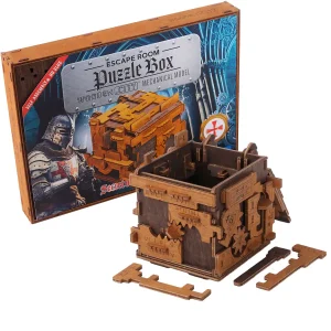 3D Wooden Box Puzzle - Escape Room Puzzle Box 16