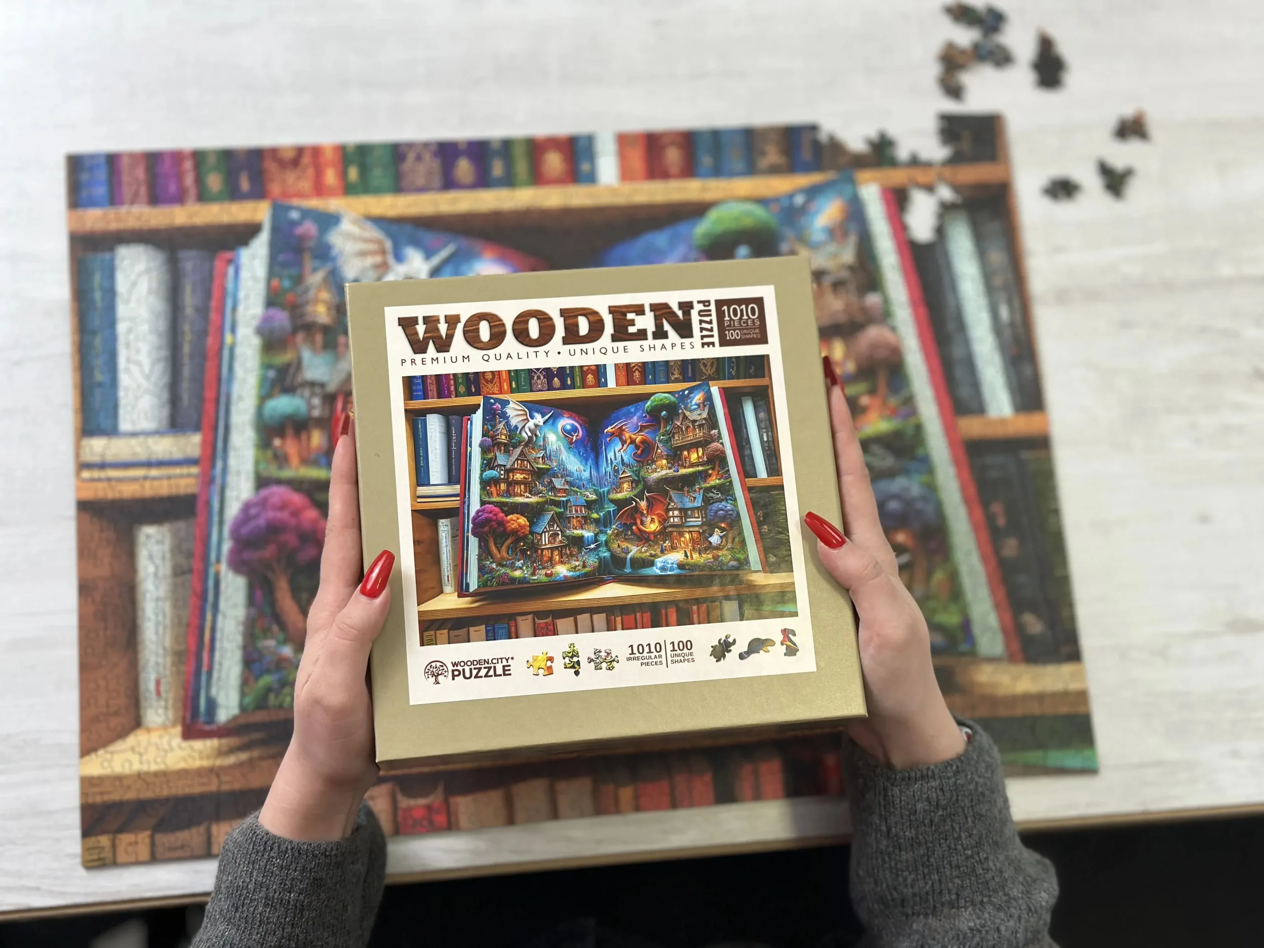 Puzzles en bois 1000 Contes Enchantés Nouvelles 2