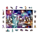 New York By Night 400 Wooden Puzzle 7