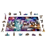 New York By Night 400 Wooden Puzzle 6