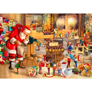 Santa's Workshop 750 Wooden Puzzle 9