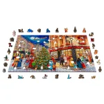 Christmas Evening 750 Wooden Puzzle 6