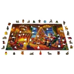 Wooden Puzzle 1000 The Magic of Christmas Eve 5