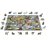 Animal Postcards 500 Wooden Puzzle 6