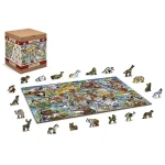 Animal Postcards 500 Wooden Puzzle 5