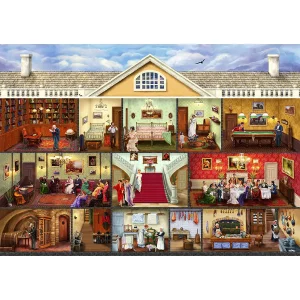 Victorian Mansion 500 Wooden Puzzle 9