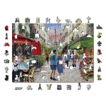 Paris Bistro 1000 Wooden Puzzle 7