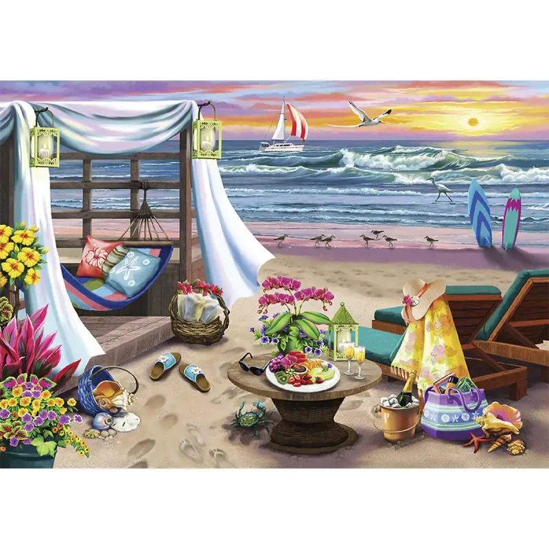 Summertime 500 Wooden Puzzle 9