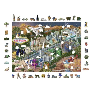 Welcome to Las Vegas 1000 Wooden Puzzle 6