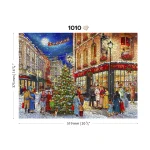 Christmas Street 1000 Wooden Puzzle 8