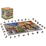 Christmas Street 1000 Wooden Puzzle 5