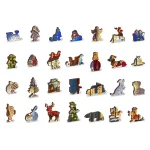 Christmas Street 1000 Wooden Puzzle 3