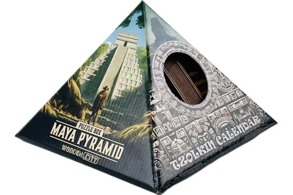 Maya Pyramid Cluebox - Unique Puzzle Box Opis 3