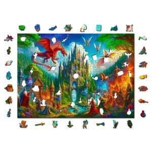 Fantasy Castle 1000 Wooden Puzzle 7