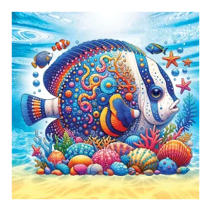 Exotic Fish 250 Wooden Puzzle