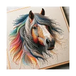 Soft Horse 250 Wooden Puzzle 5