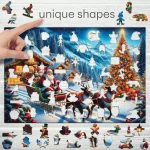 Santa’s Sleigh 500 Wooden Puzzle 3