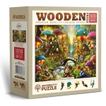 Mushroom Wonderland 1000 Wooden Puzzle 2