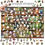 Stories On Every Shelf 1000 Wooden Puzzle 3