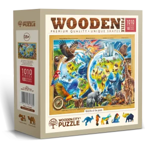 Wildlife Of The Planet 1000 Wooden Puzzle 2