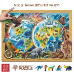 Wildlife Of The Planet 1000 Wooden Puzzle 4